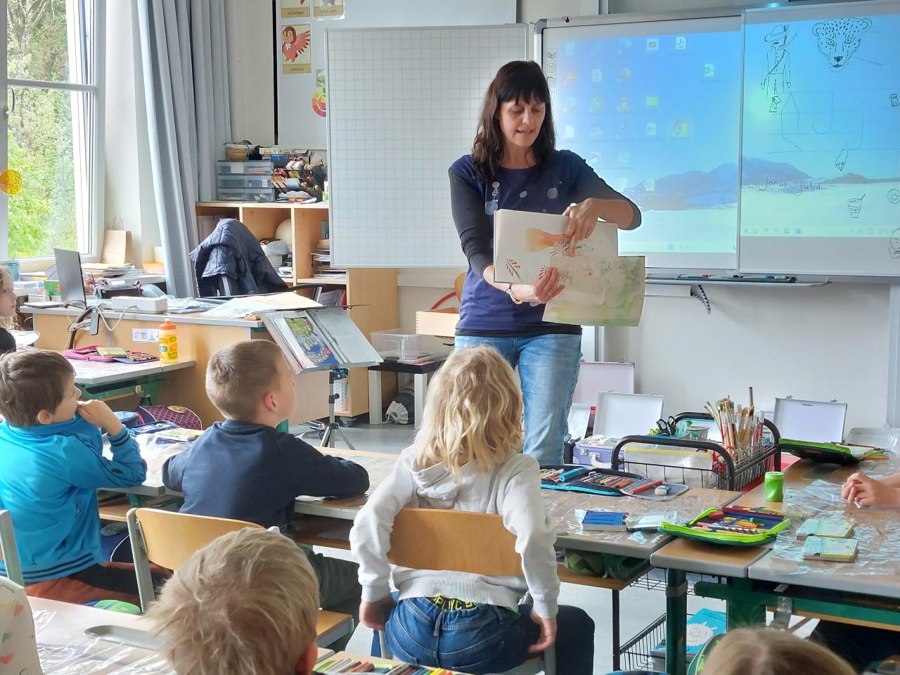 Lesung von Nadine Kappacher in Abersee (c) Bibliothek Abersee